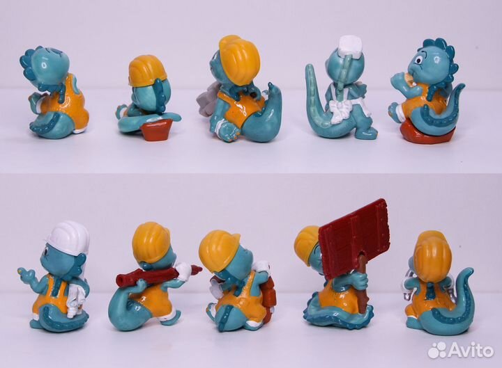 Дино / Динозаврики - строители 1995 г. Киндер