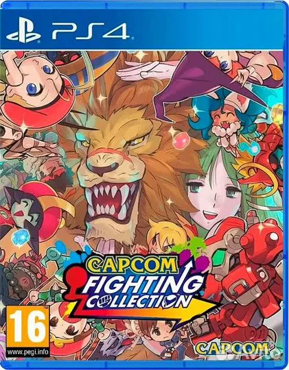 Capcom Fighting Collection PS4, английская версия