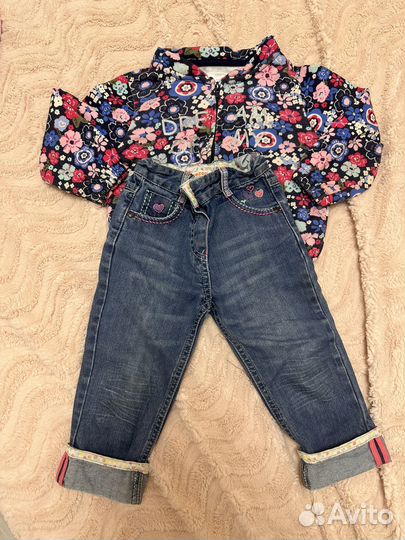 Вещи пакетом для девочки 80-86