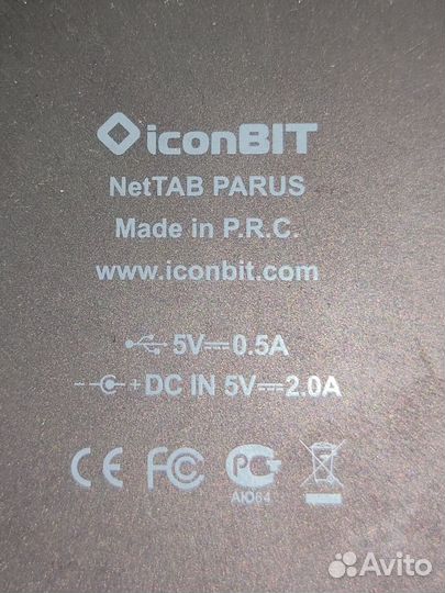 Планшет iconbit parus