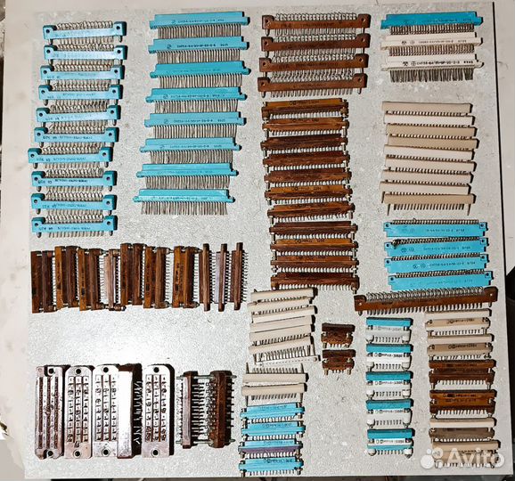 Разъёмы, новые, лот - 93шт