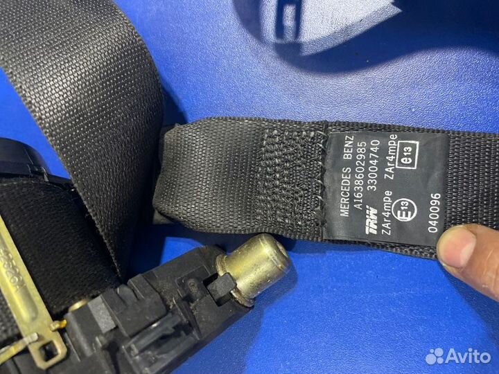 Ремень безопасности передний левый Mercedes-Benz
