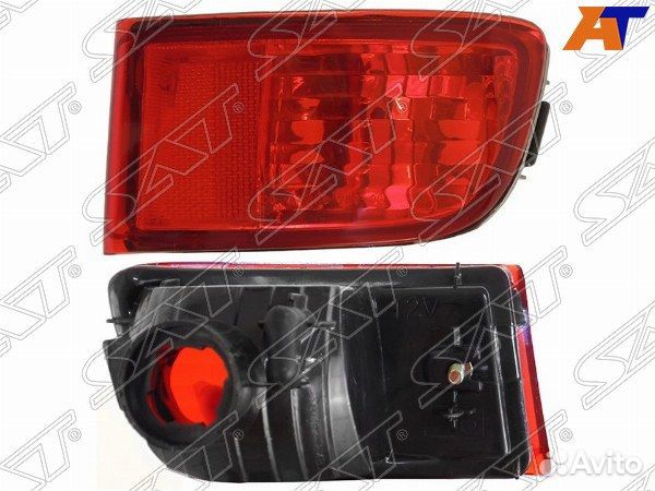 Фонарь в задний бампер toyota land cruiser prado