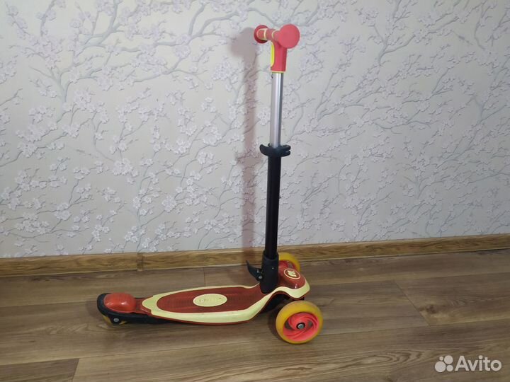 Самокат 3-колёсный для детей 3-6 лет