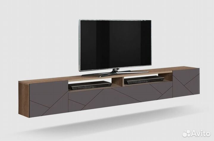 Тумба TV с фрезеровкой