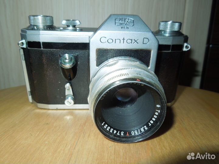 Фотоаппарат Contax D Zeiss ikon Tessar 2,8/50