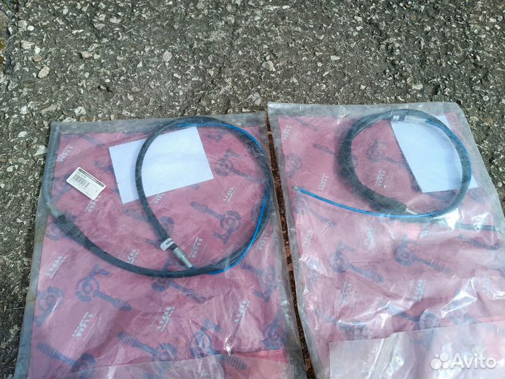 Трос стояночного тормоза skoda fabia