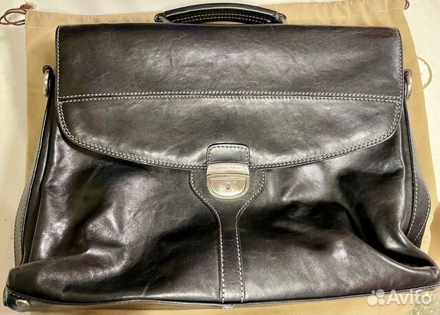 Мужская кожаная сумка Francesco Marconi