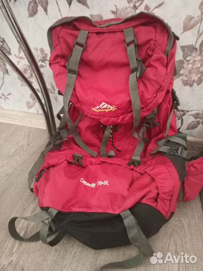 Рюкзак 70+5 литров