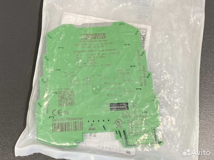 Phoenix contact 2902830 mini MCR новый, 6 шт