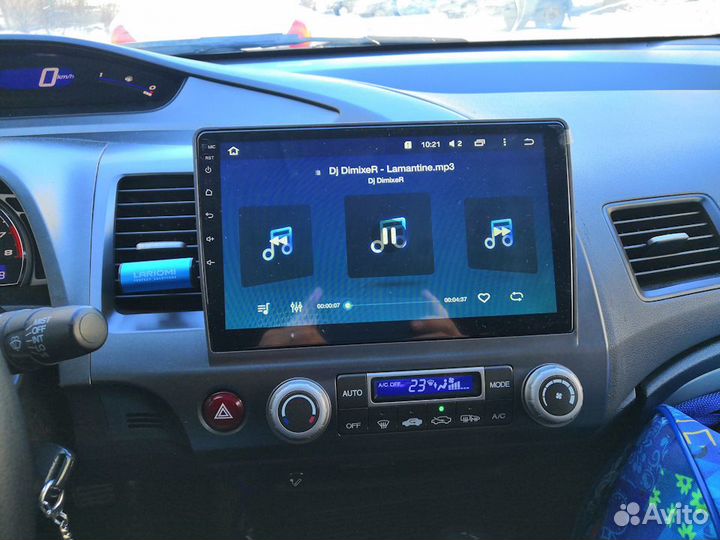 Магнитола Honda Civic android
