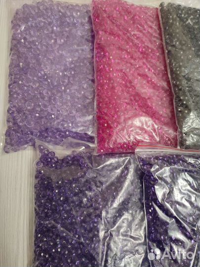 Бусины для рукоделия, для сумок