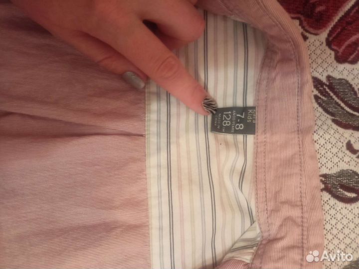 Рубашка-блузка для девочки 128р