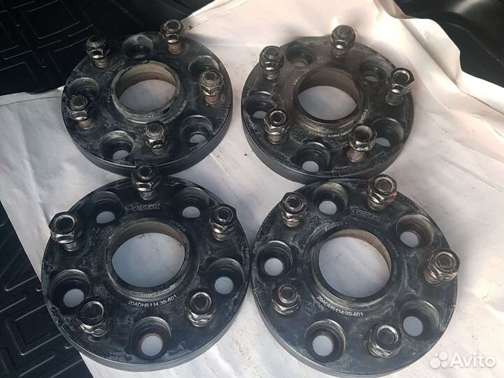 Проставки колесные 5х114 3 20мм