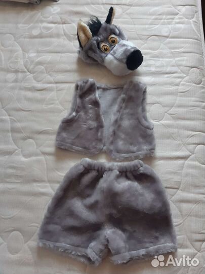 Новогодний костюмюм волка от 2 до 5 лет