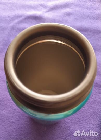 Термос фляга спортивная бутылка нерж. сталь д/кофе