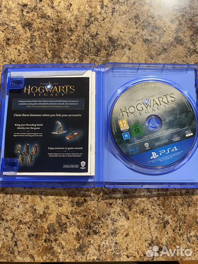 Hogwarts legacy ps4 диск