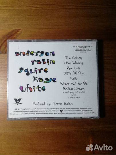 CD - Yes Talk 1994 USA