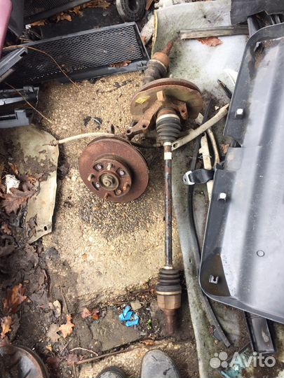 Поворотный кулак на daewoo matiz