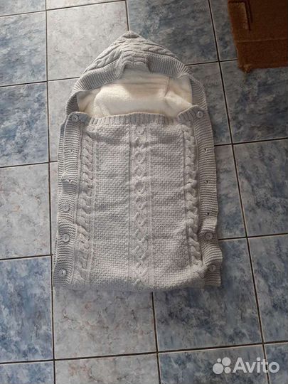 Накидка в детскую кровать или коляску