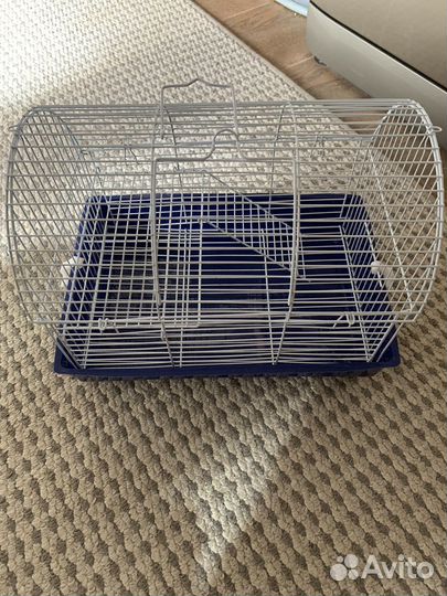 Клетка для хомяка с домиком и поилкой