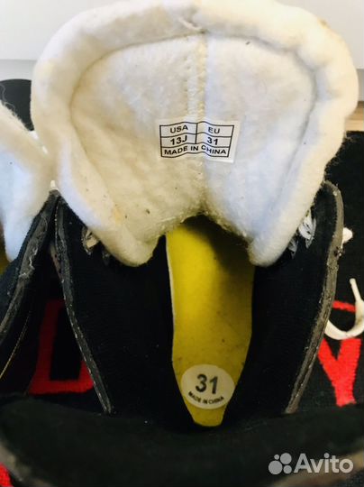 Коньки хоккейные ссм размер 31