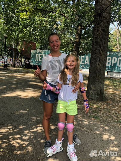 Обучение катанию на коньках и роликах