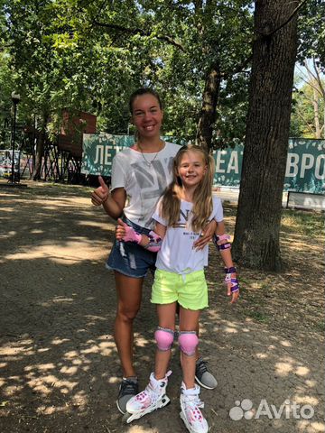 Обучение катанию на коньках и роликах