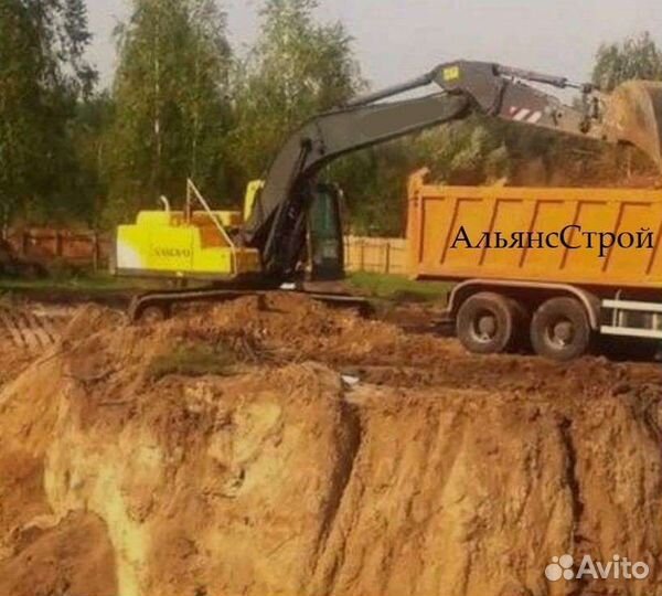 Грунт для отсыпки участка, земля