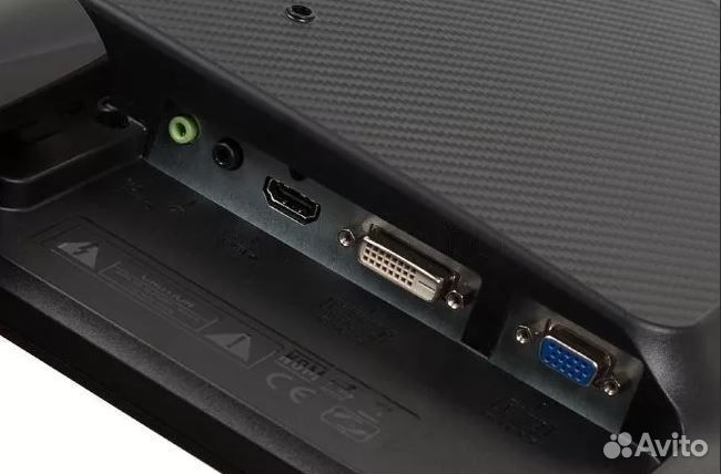 Benq GL2460HM, монитор с колонками, экран