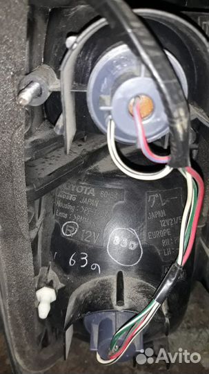 Фонарь правый задний тойота прадо 1996-2002