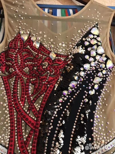 Купальник для художественной гимнастики +\- 150см