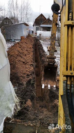 Мини экскаватор услуги