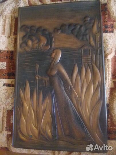 Xудoжeствeнныe картины на металле,чeканкa сcср