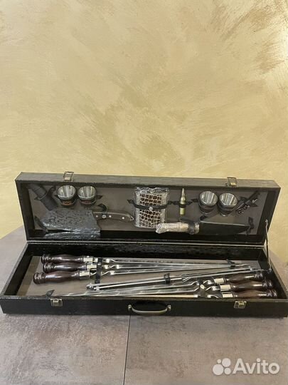 Шашлычный набор в кейсе