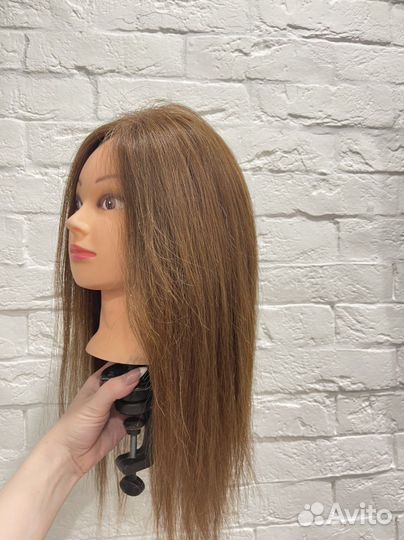 Манекен натуральные волосы