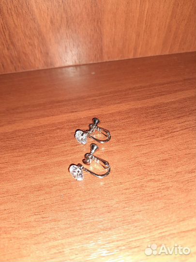 Сережки-клипсы