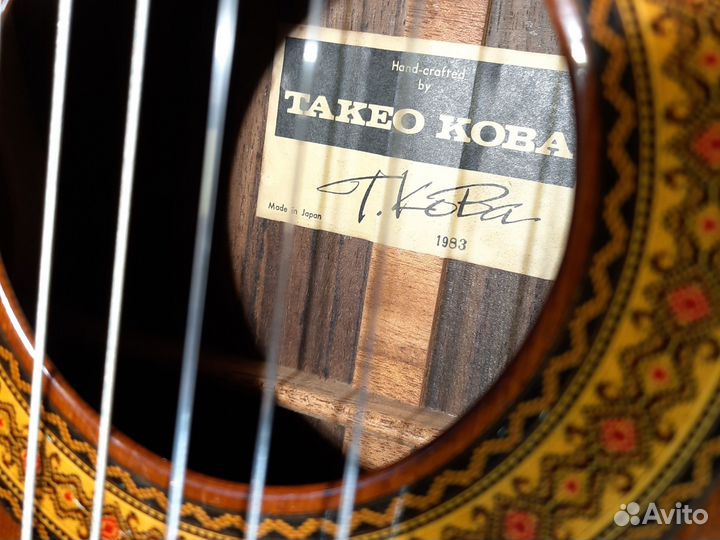 Классическая гитара Takeo Koba