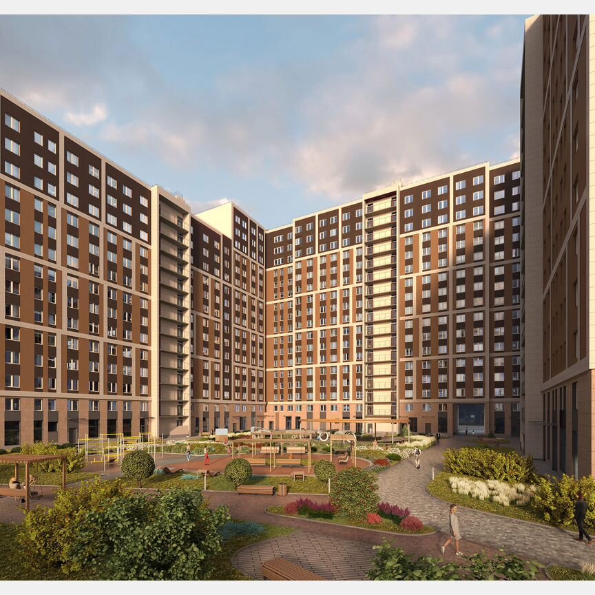 4-к. апартаменты, 108,4 м², 7/17 эт.