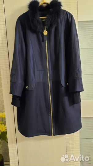 Пальто женское демисезонное оазмер 60-62