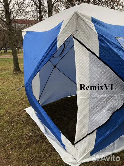 Палатка куб автомат утепленная 200x200x215см кухня