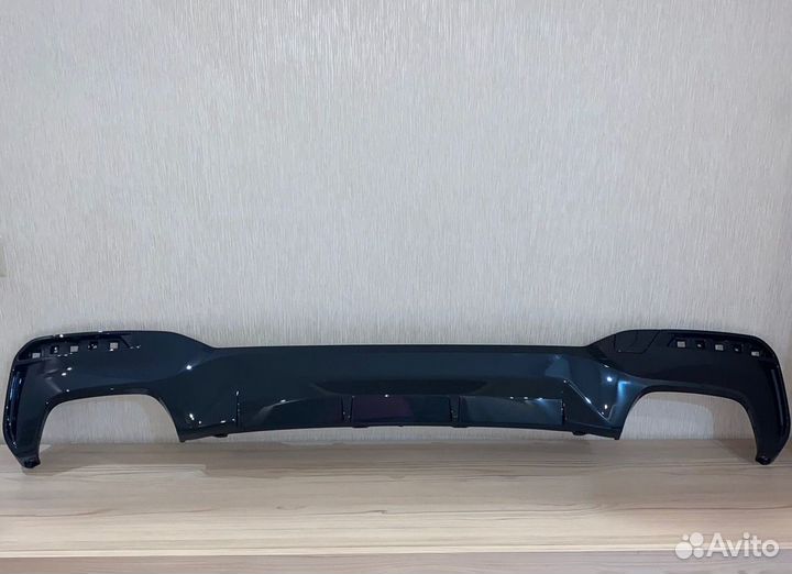 Диффузор заднего бампера bmw g30 550 lci оригинал