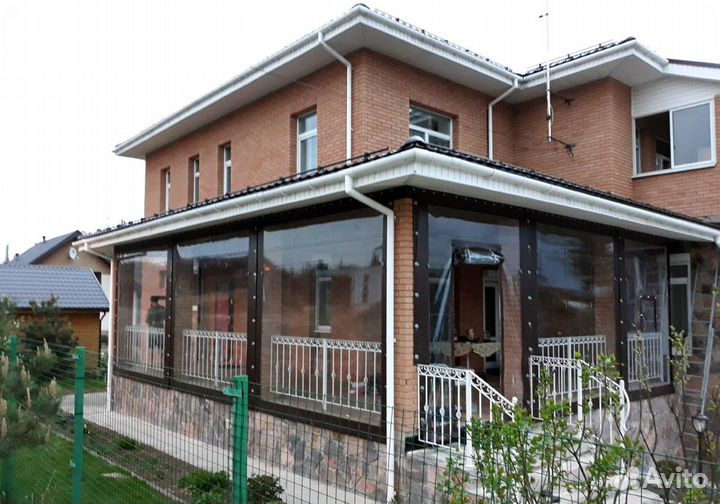 Гибкие и мягкие окна для беседок