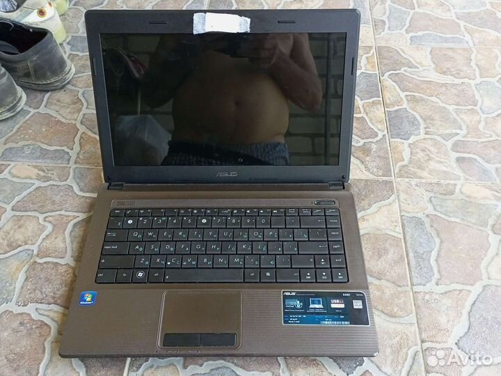 Ноутбук asus на запчасти