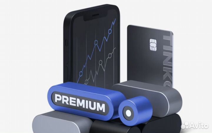 Тинькофф премиум. Стикер тинькофф