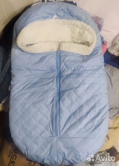 Конверт на выписку зимний для мальчика