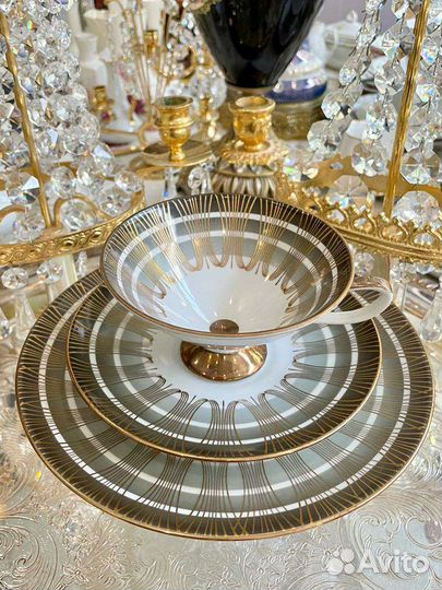 Антиквариат Чайное трио Schumann Arzberg Bavaria