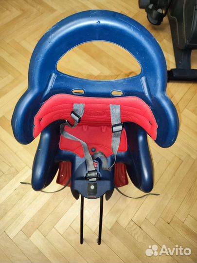 Детское велокресло bellelli mr fox, вес до 22 кг