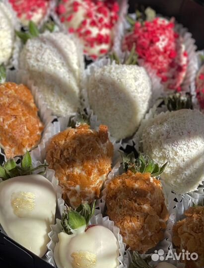 Набор клубники в бельгийском шоколаде