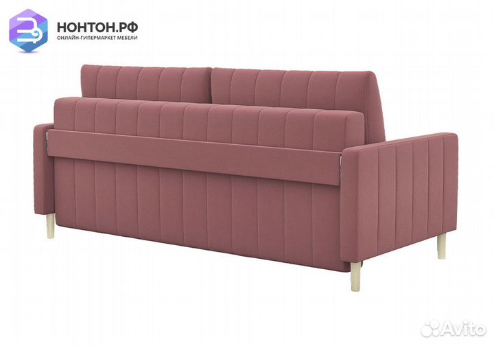 Диван пантограф Хилтон розовый